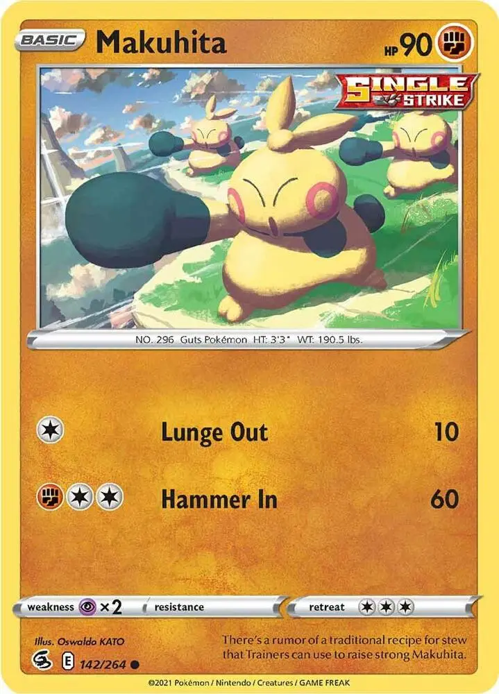 Makuhita, Fusion Strike 142/264