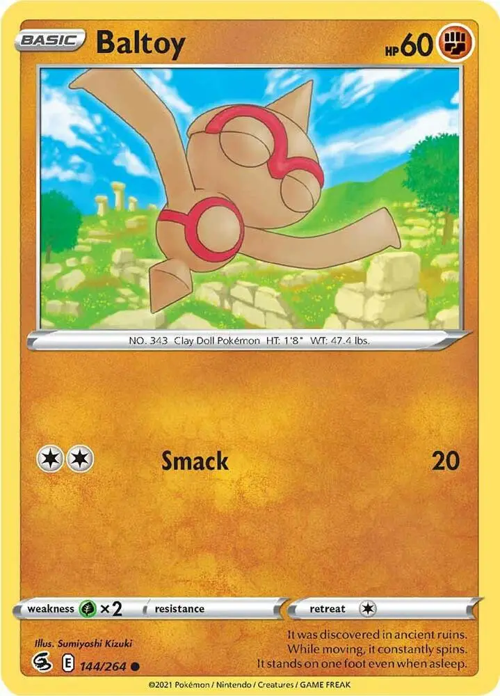 Baltoy, Fusion Strike 144/264