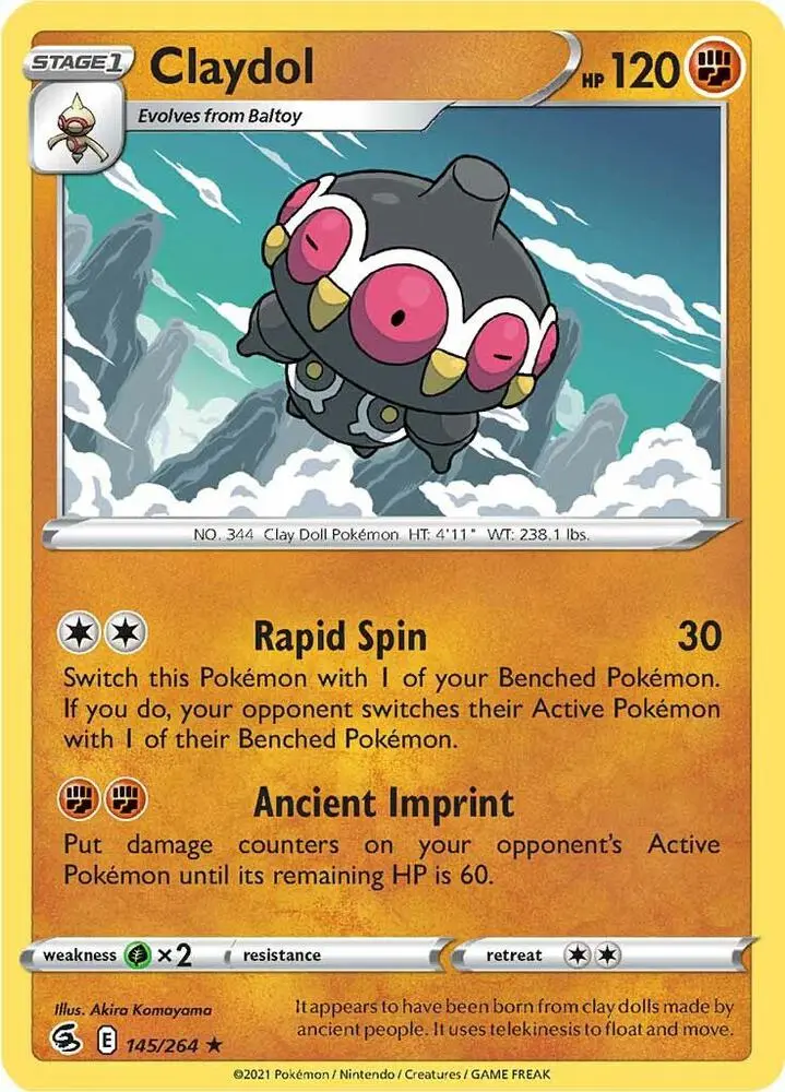 Claydol, Fusion Strike 145/264