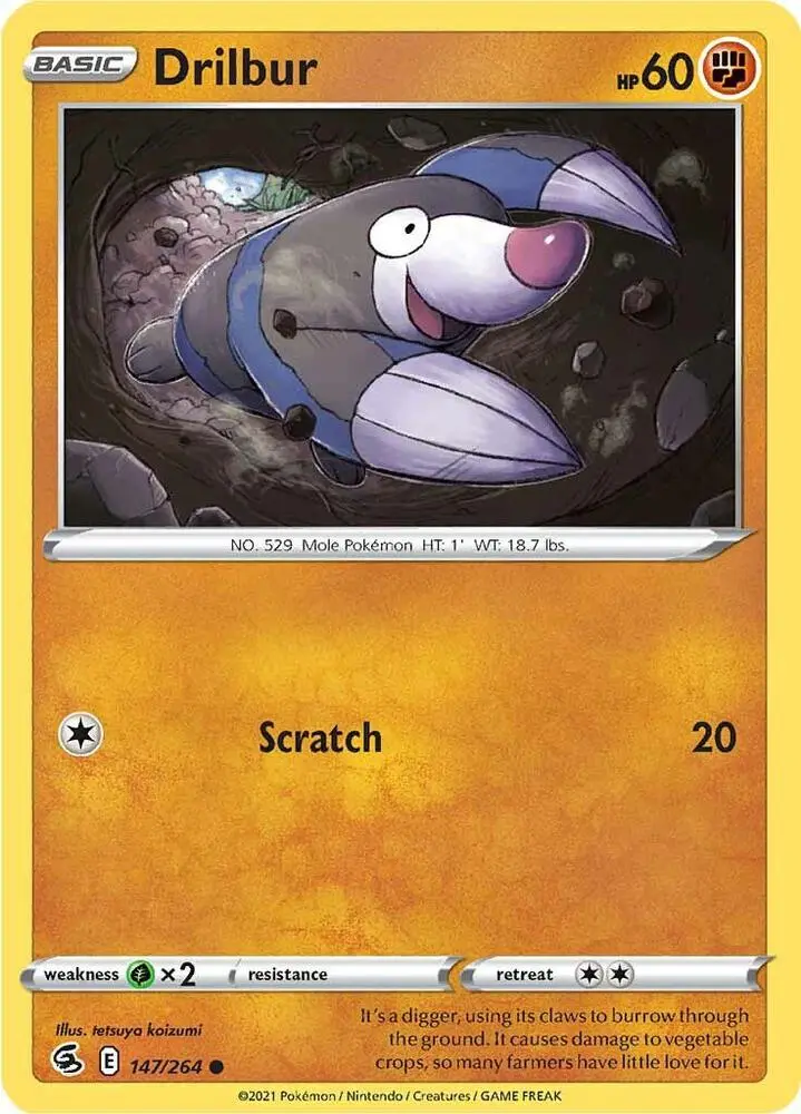 Drilbur, Fusion Strike 147/264