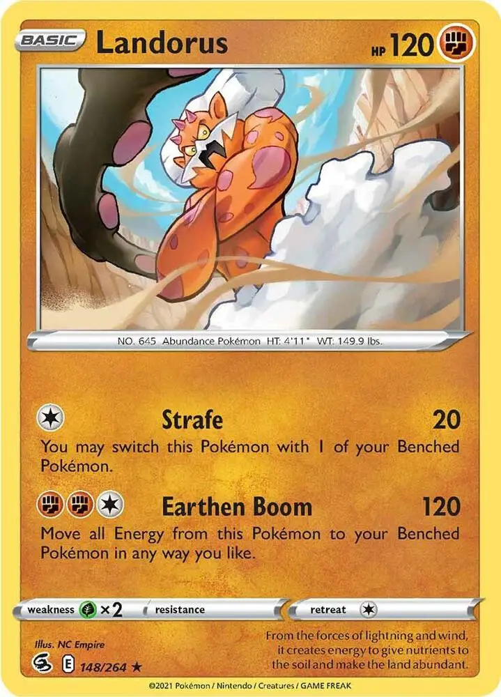 Landorus, Fusion Strike 148/264