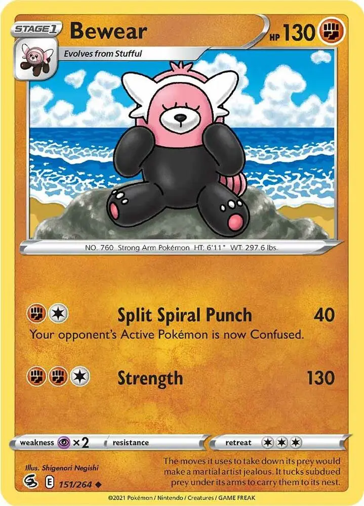 Bewear, Fusion Strike 151/264