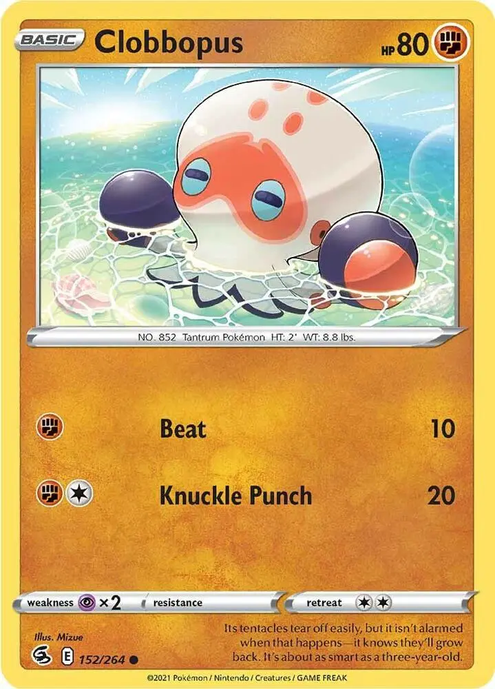 Clobbopus, Fusion Strike 152/264