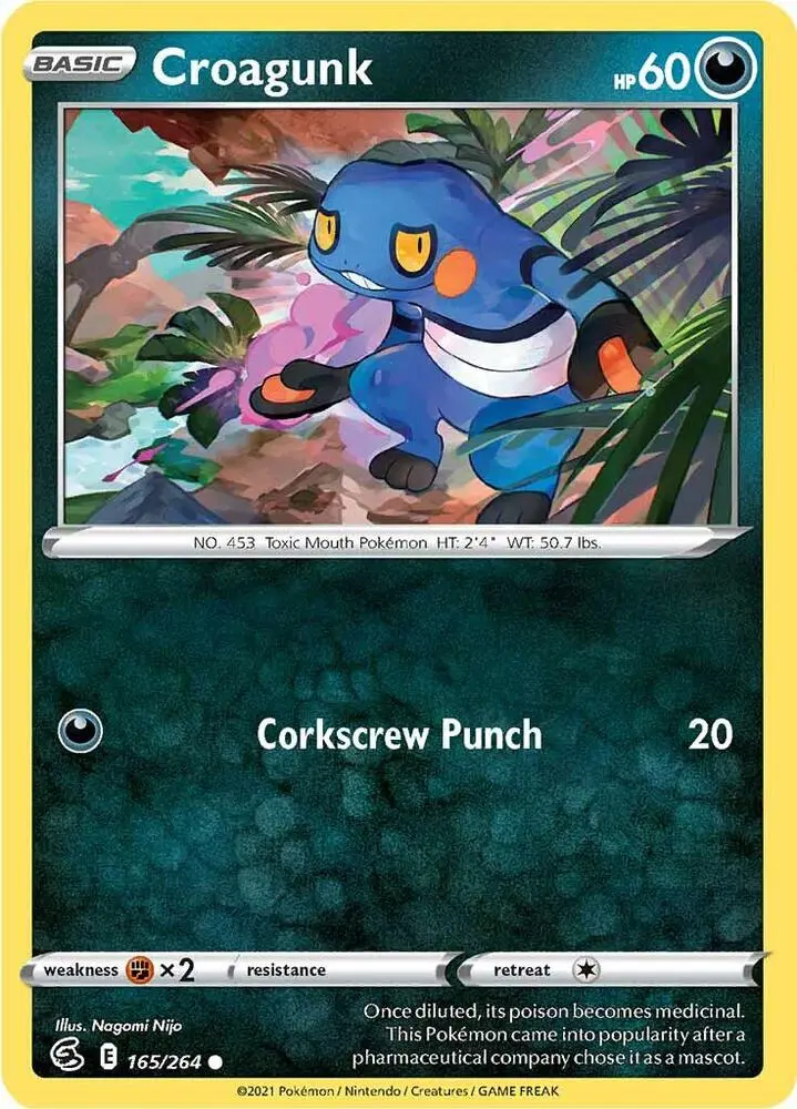 Croagunk, Fusion Strike 165/264