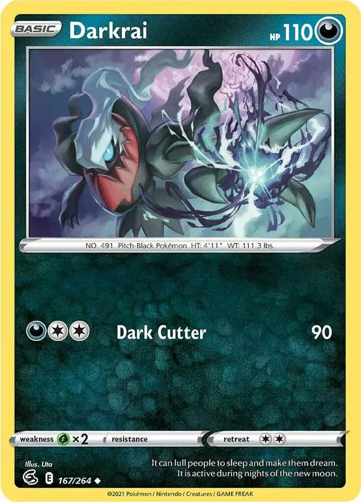 Darkrai, Fusion Strike 167/264
