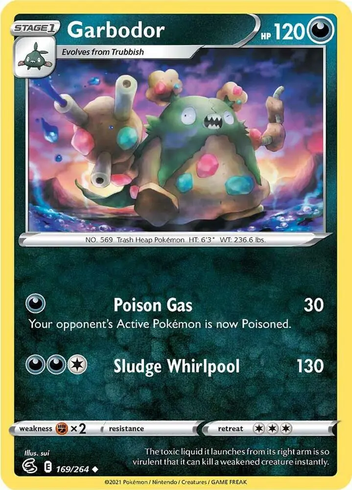 Garbodor, Fusion Strike 169/264