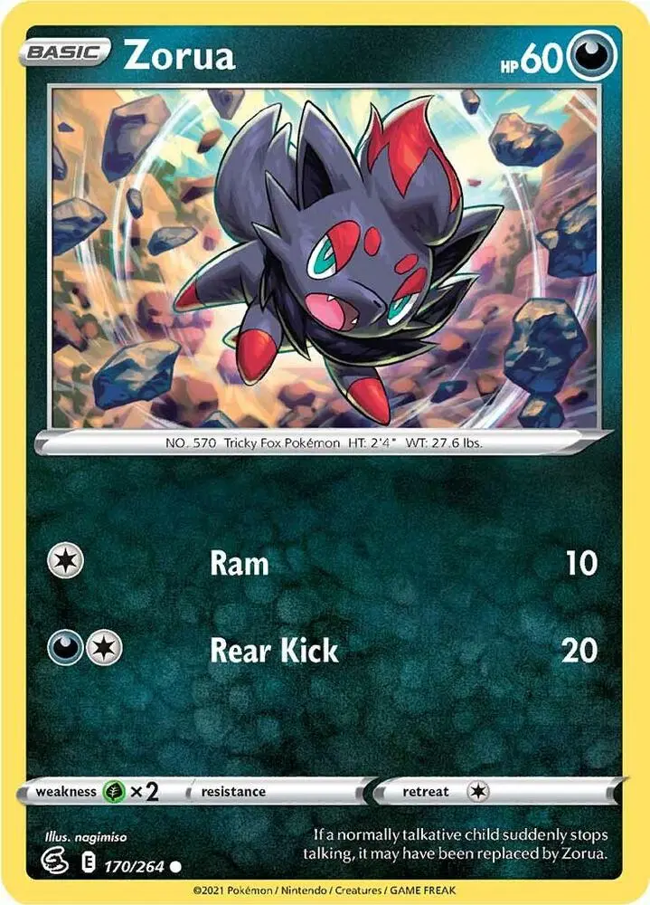 Zorua, Fusion Strike 170/264
