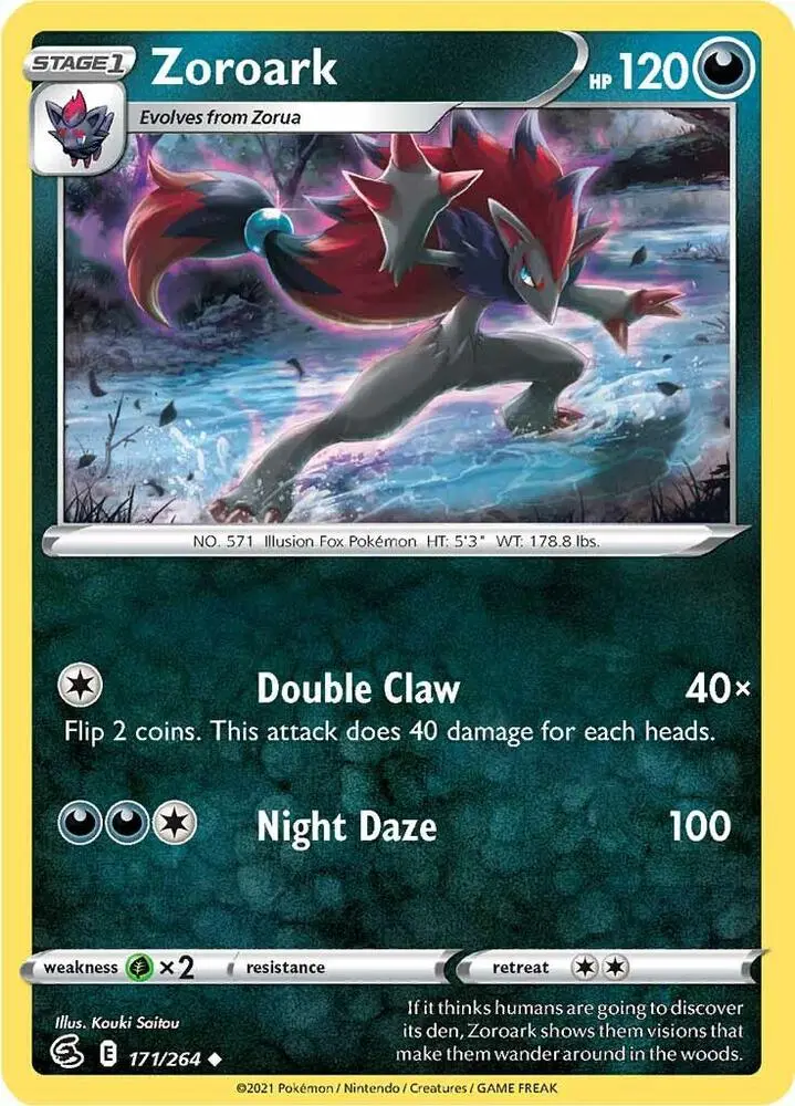 Zoroark, Fusion Strike 171/264
