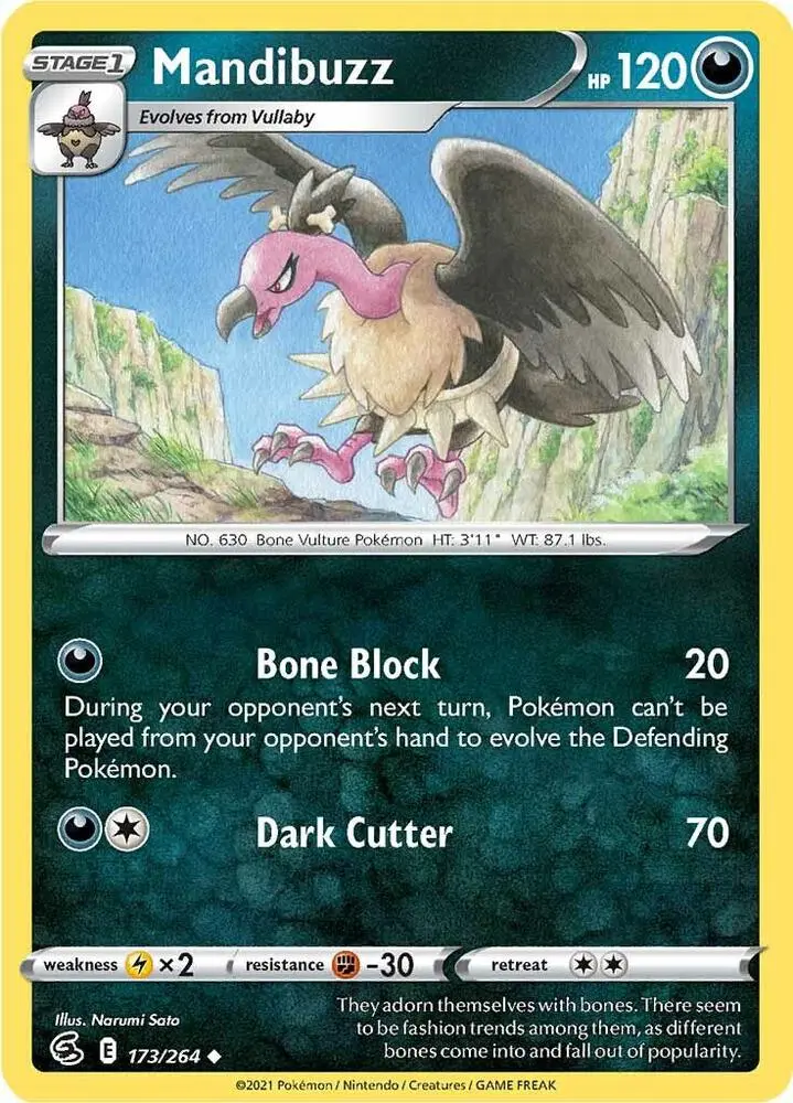 Mandibuzz, Fusion Strike 173/264
