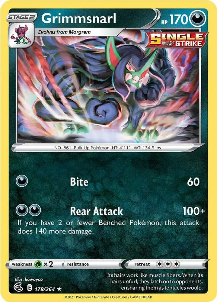 Grimmsnarl, Fusion Strike 178/264