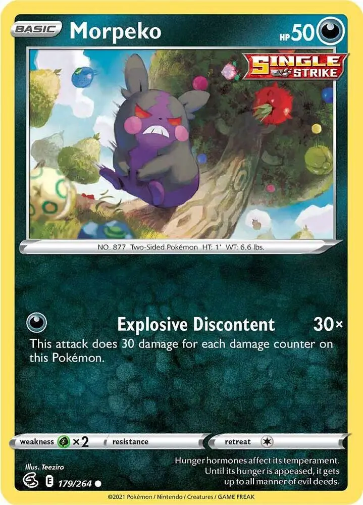 Morpeko, Fusion Strike 179/264