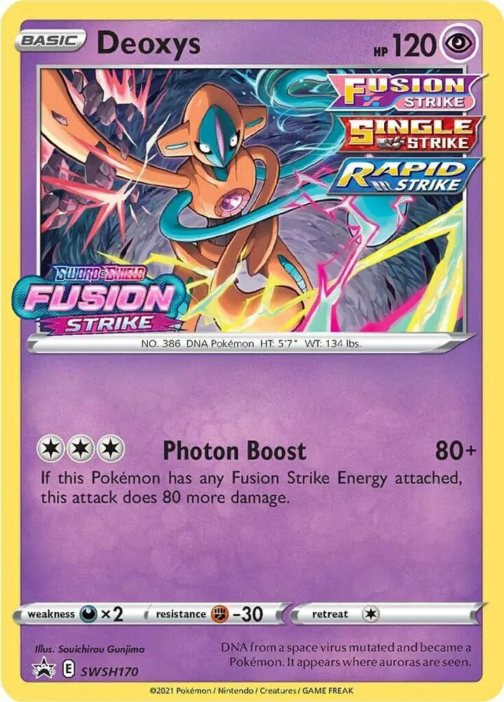 Deoxys, SWSH Black Star Promos SWSH170/307