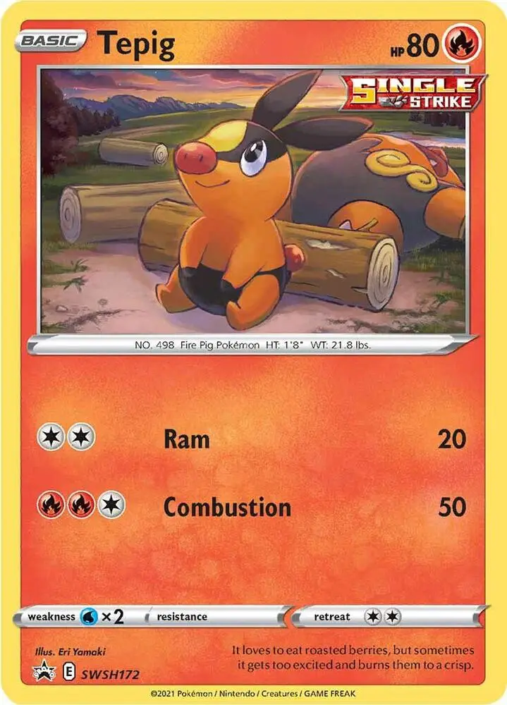 Tepig, SWSH Black Star Promos SWSH172/307