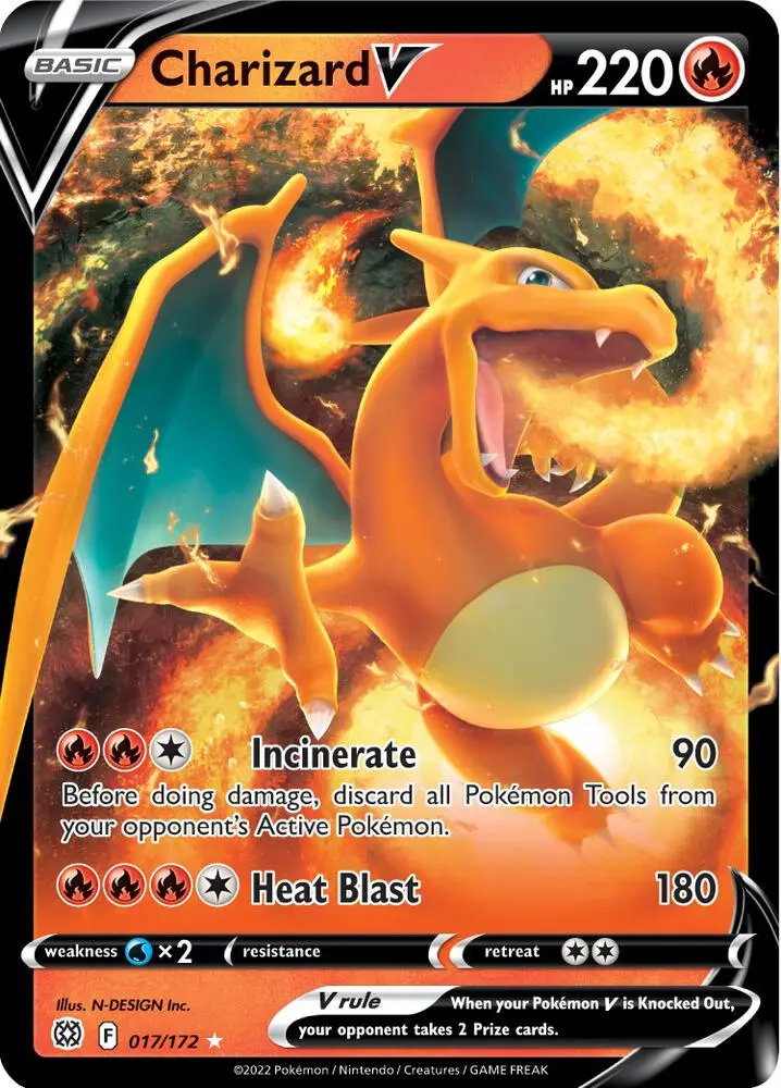 Charizard V, Brilliant Stars 017/172