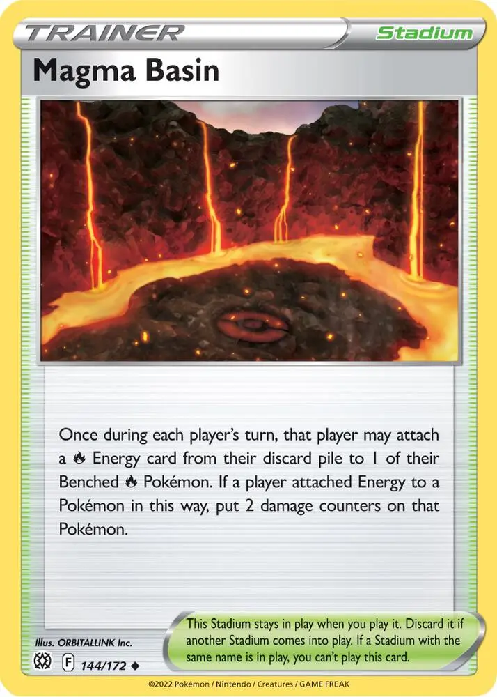 Magma Basin, Brilliant Stars 144/172