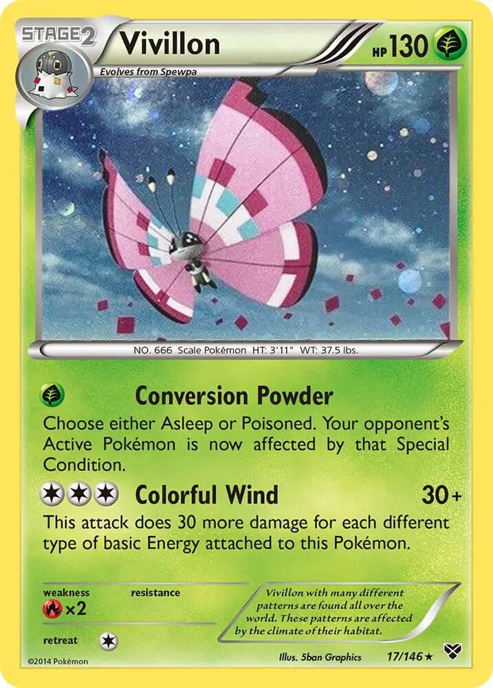 Vivillon, Blister Exclusives 017/146