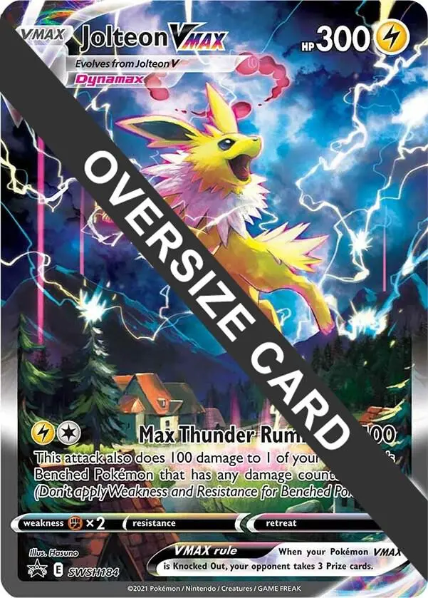 Jolteon VMAX, Jumbo cards SWSH184