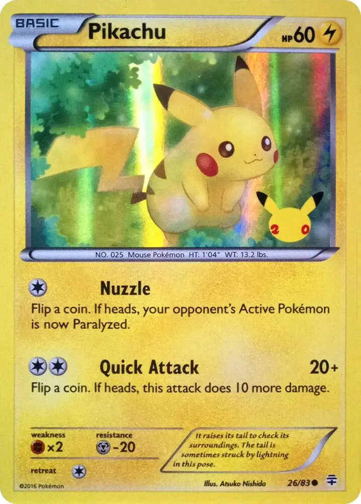 Pikachu, Miscellaneous Cards & Products 065/202