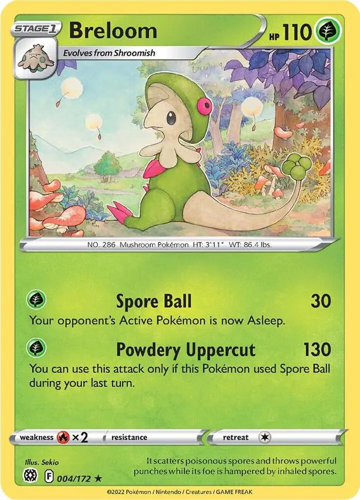 Breloom, Brilliant Stars 004/172