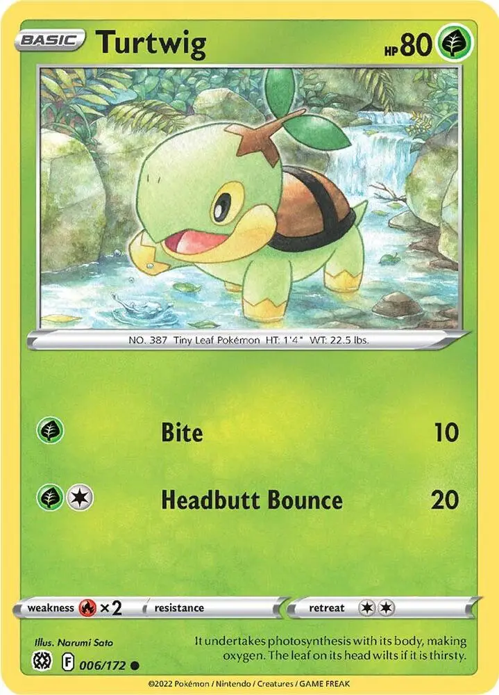 Turtwig, Brilliant Stars 006/172