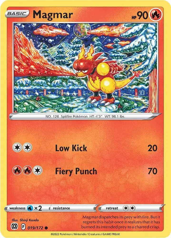 Magmar, Brilliant Stars 019/172