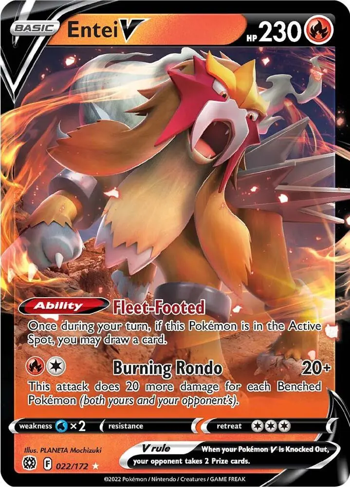 Entei V, Brilliant Stars 022/172
