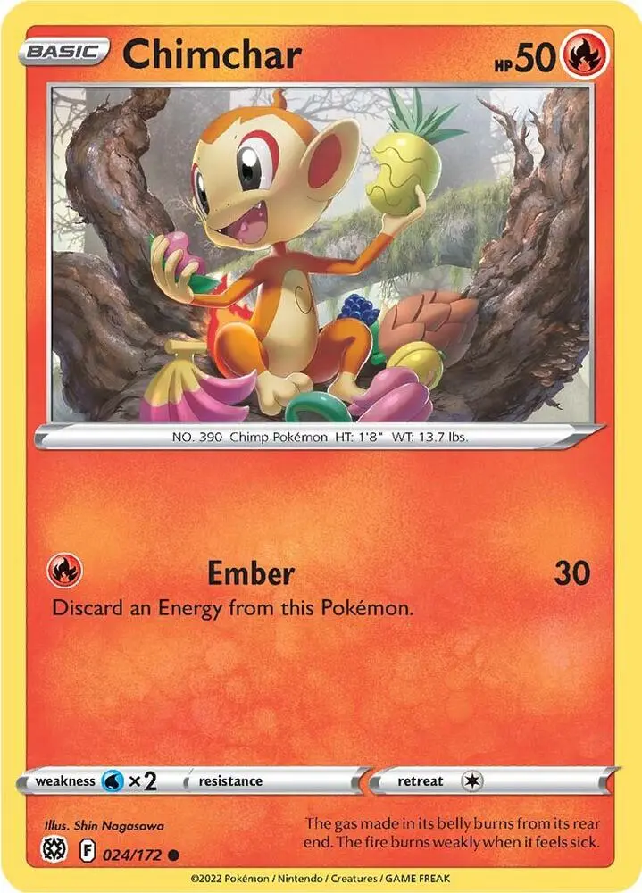 Chimchar, Brilliant Stars 024/172