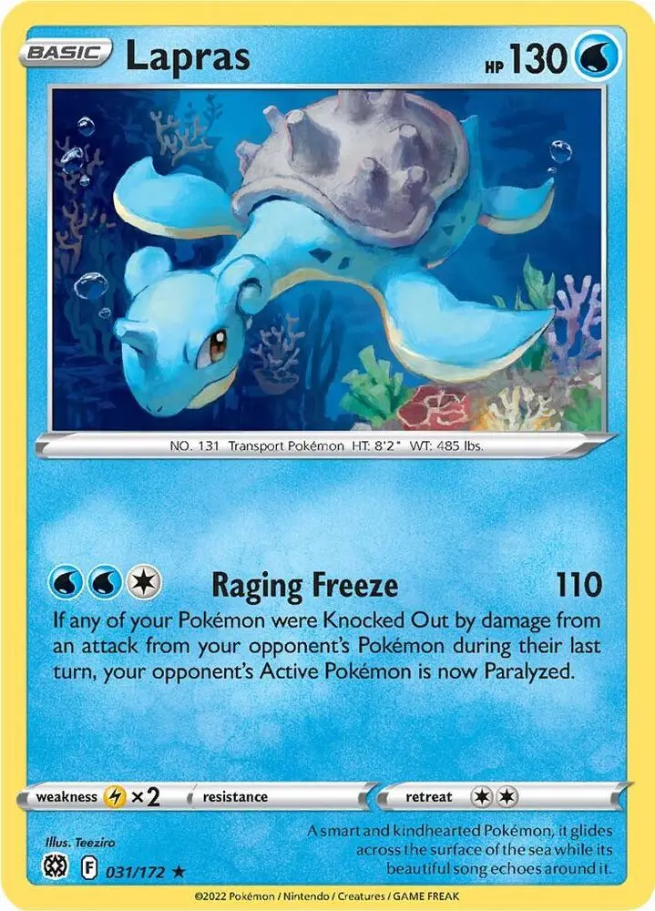 Lapras, Brilliant Stars 031/172