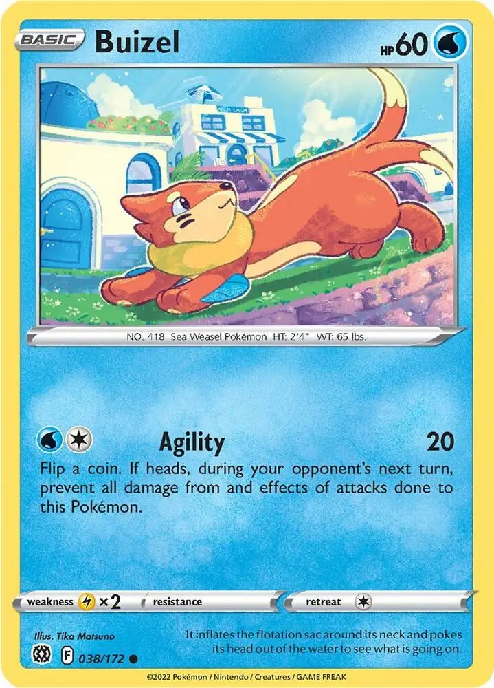 Buizel, Brilliant Stars 038/172