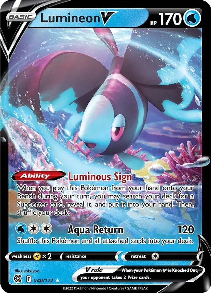 Lumineon V, Brilliant Stars 040/172