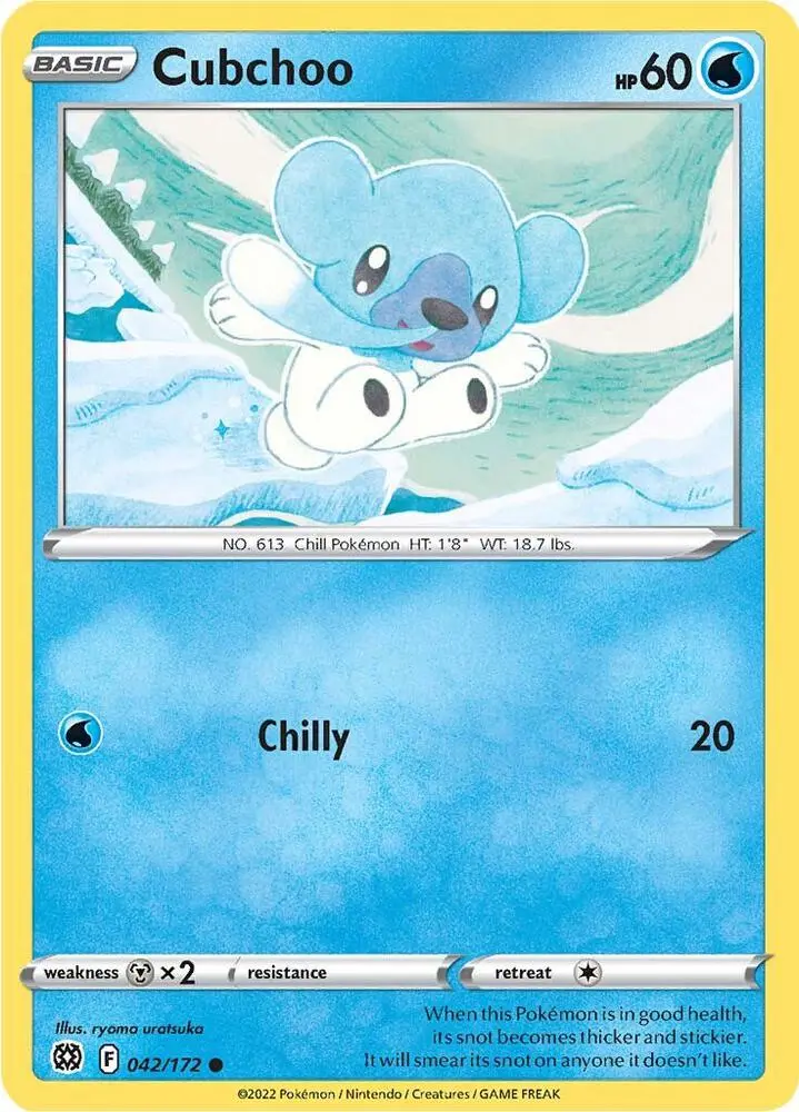 Cubchoo, Brilliant Stars 042/172