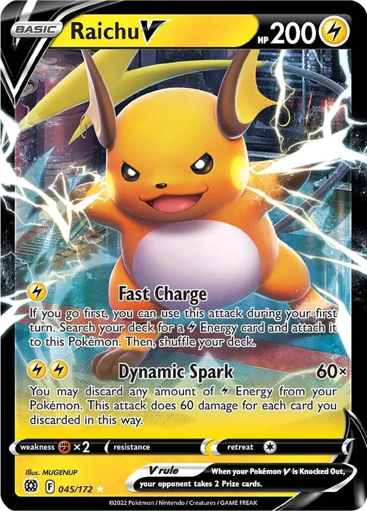 Raichu V, Brilliant Stars 045/172