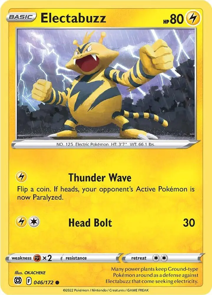 Electabuzz, Brilliant Stars 046/172