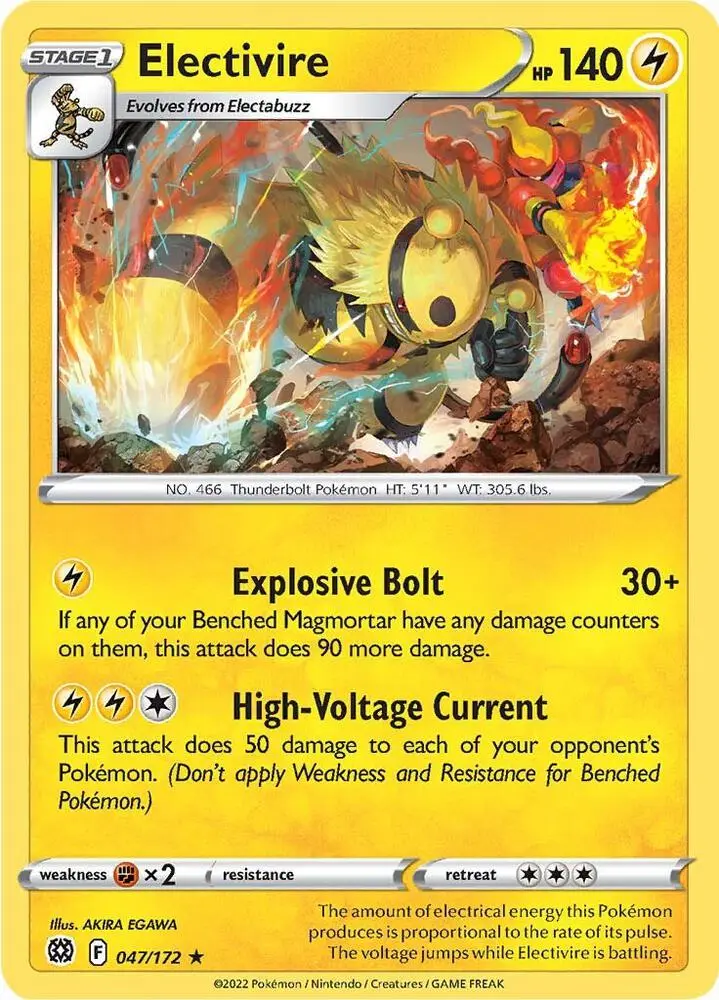 Electivire, Brilliant Stars 047/172