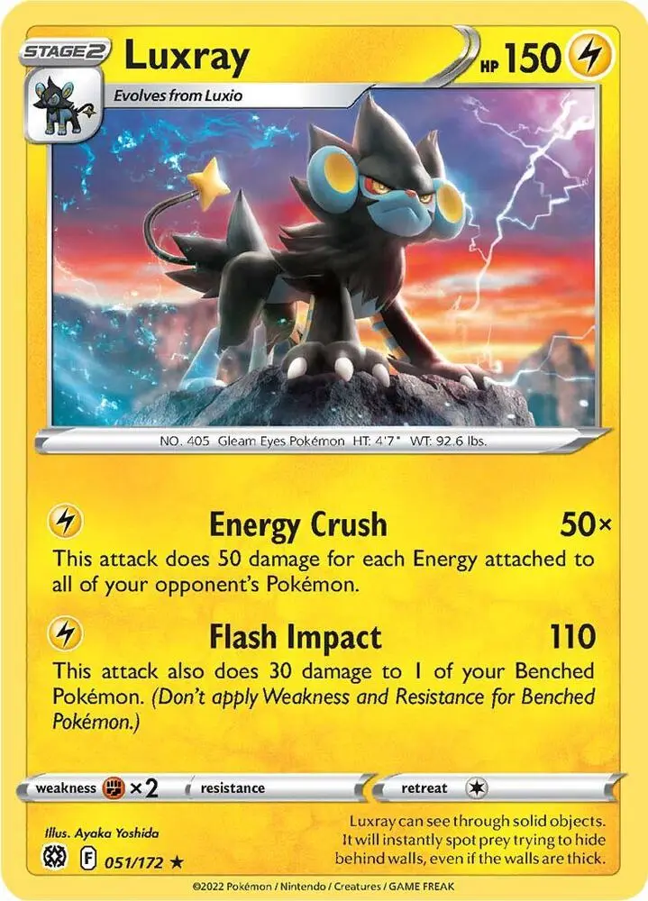 Luxray, Brilliant Stars 051/172