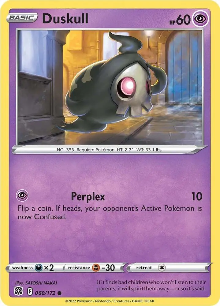 Duskull, Brilliant Stars 060/172