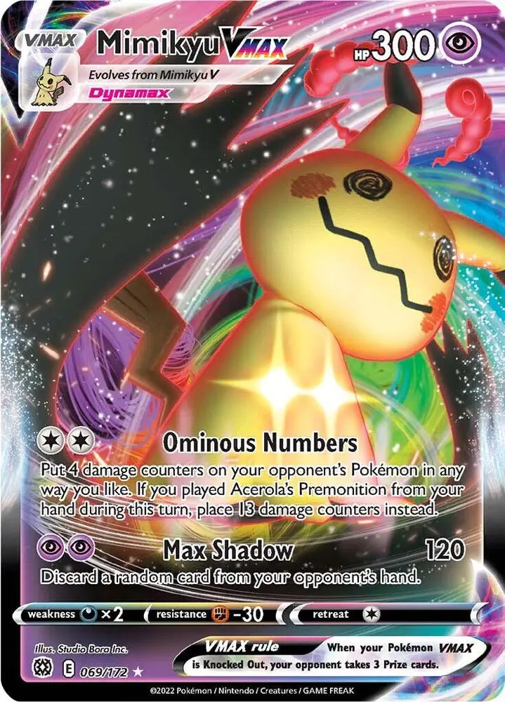 Mimikyu VMAX, Brilliant Stars 069/172
