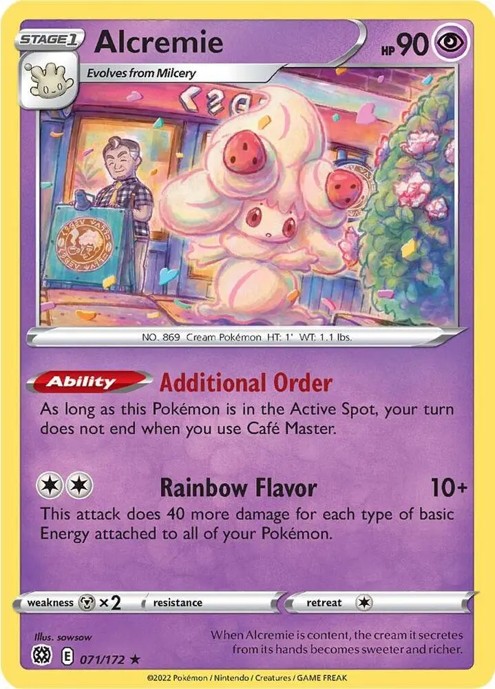Alcremie, Brilliant Stars 071/172