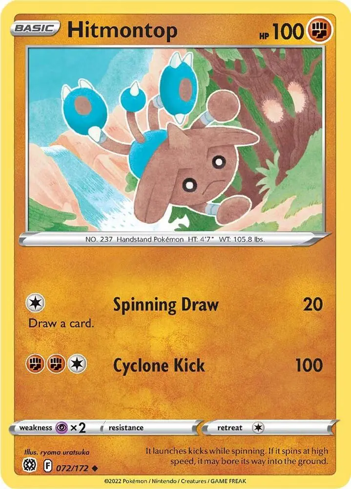 Hitmontop, Brilliant Stars 072/172