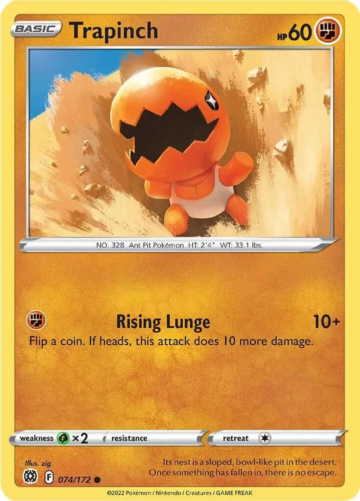Trapinch, Brilliant Stars 074/172
