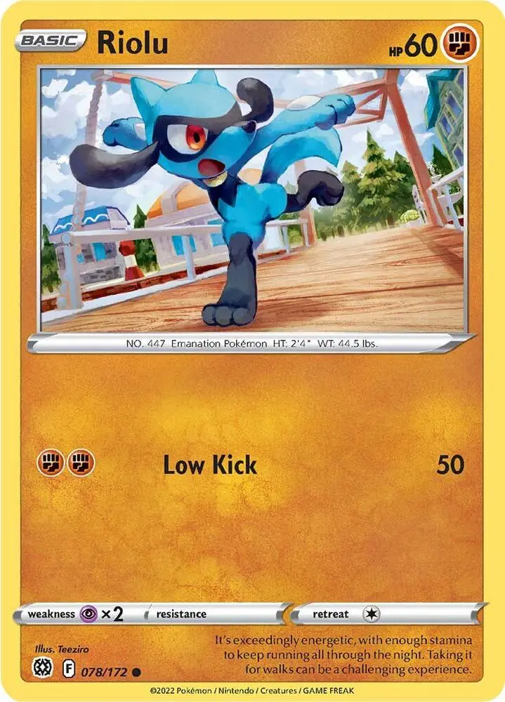 Riolu, Brilliant Stars 078/172
