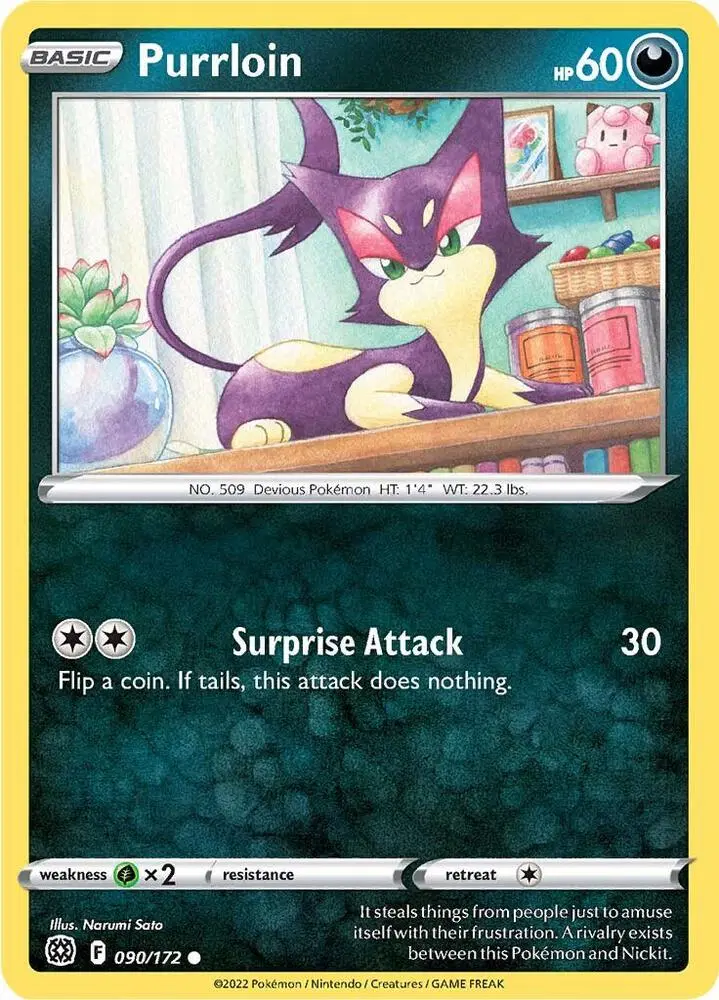 Purrloin, Brilliant Stars 090/172