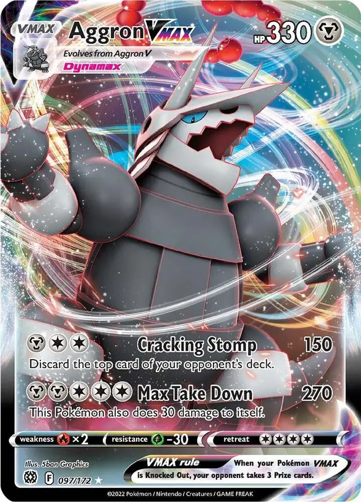 Aggron VMAX, Brilliant Stars 097/172