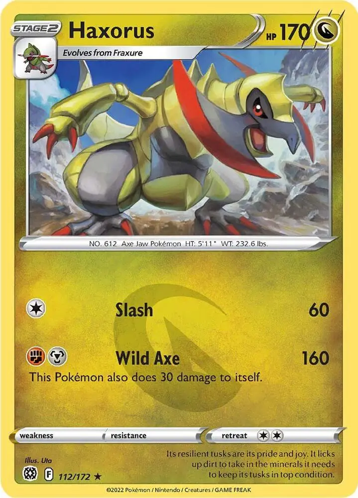 Haxorus, Brilliant Stars 112/172