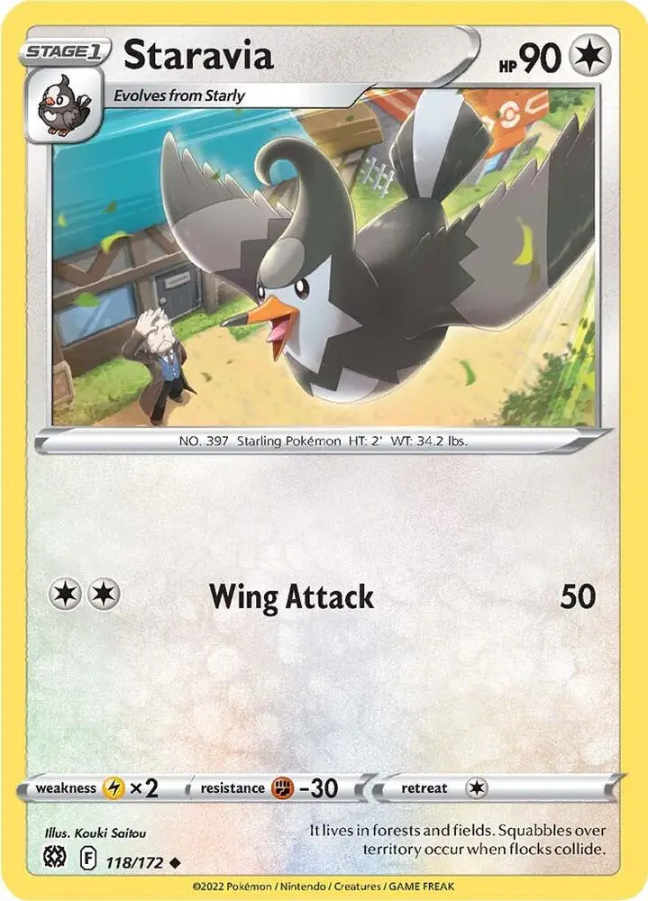 Staravia, Brilliant Stars 118/172