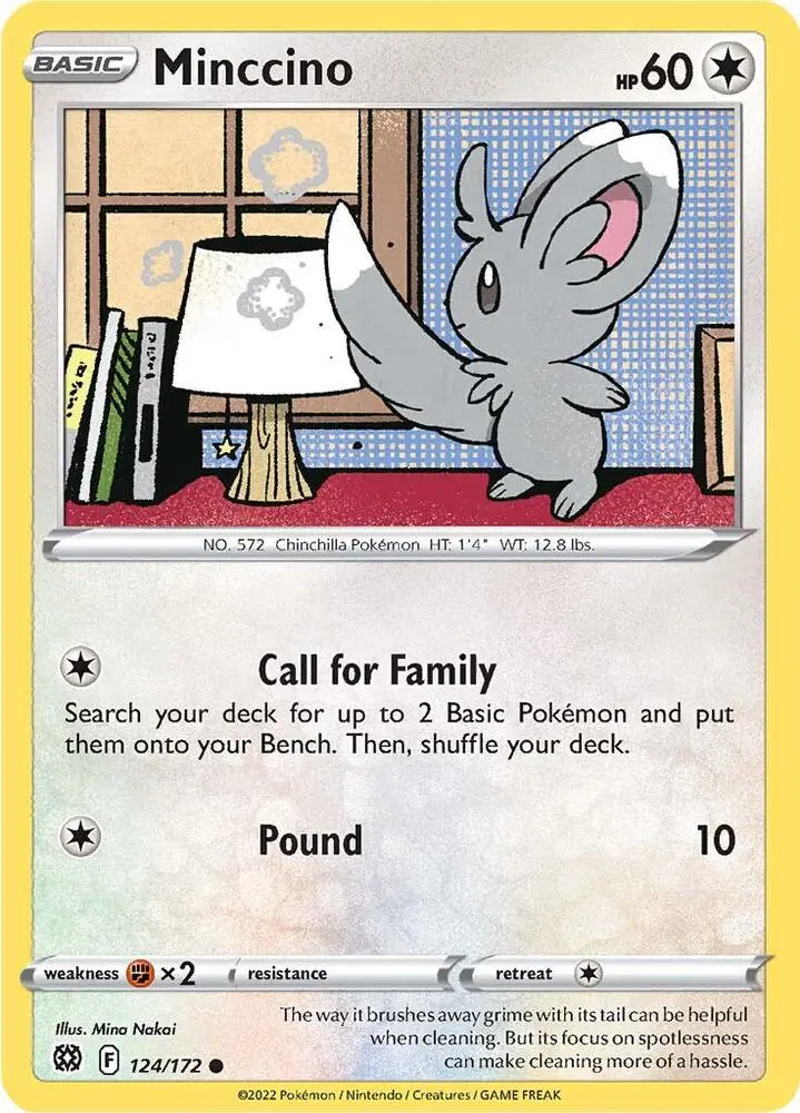Minccino, Brilliant Stars 124/172