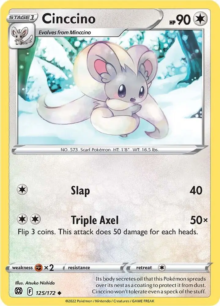 Cinccino, Brilliant Stars 125/172