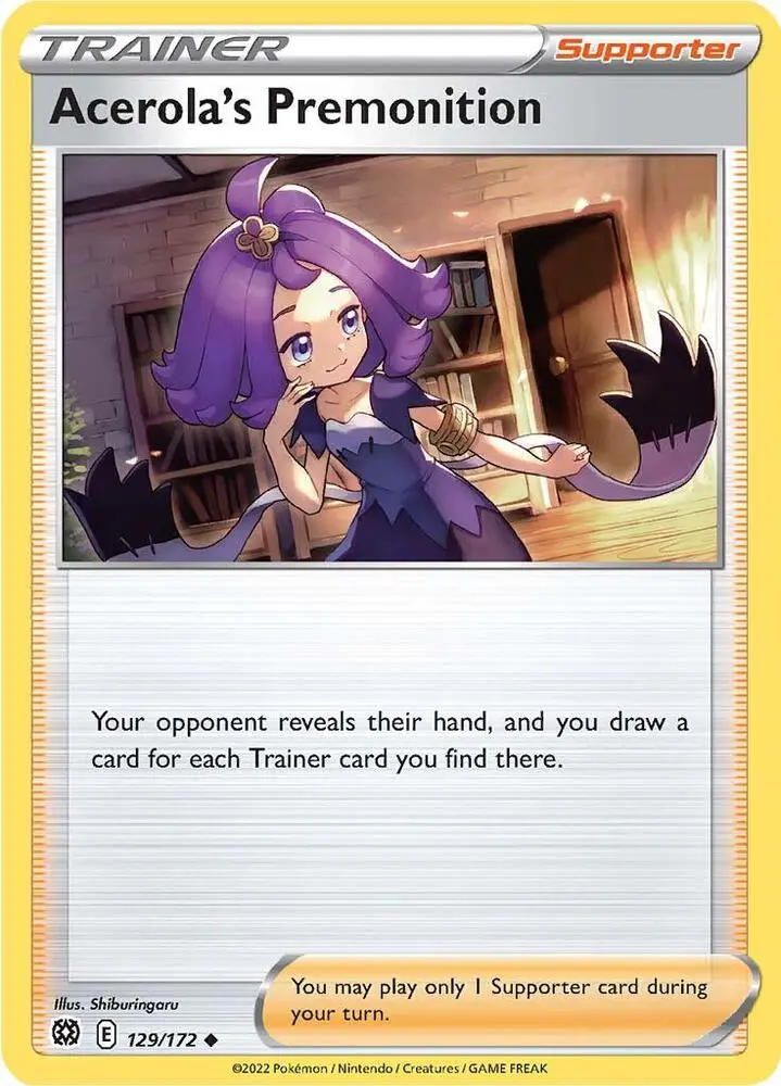 Acerola's Premonition, Brilliant Stars 129/172