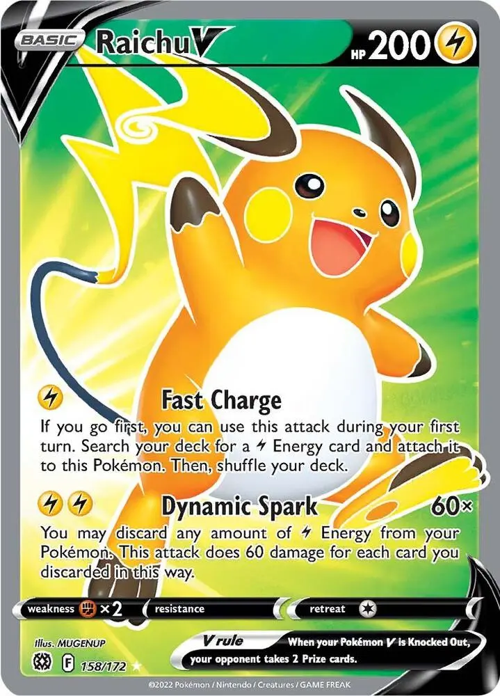 Raichu V, Brilliant Stars 158/172