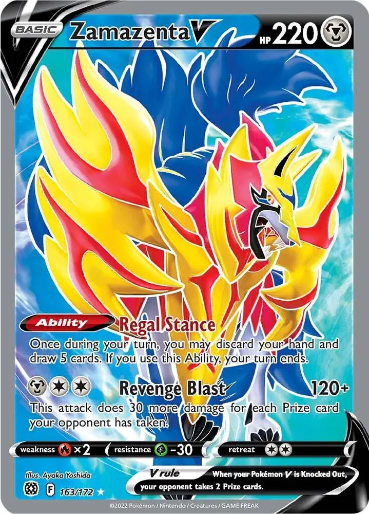 Zamazenta V, Brilliant Stars 163/172